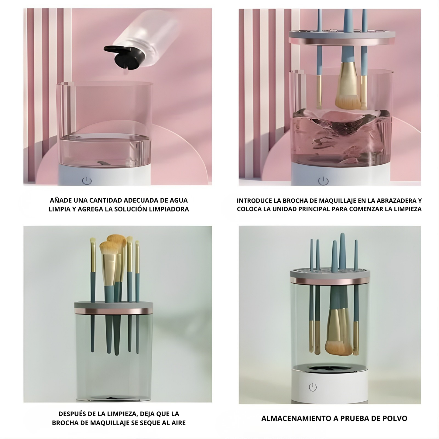 Limpiador de brochas USB